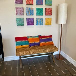 Turkish Kilim Handwoven Lumbar Pillow Covers